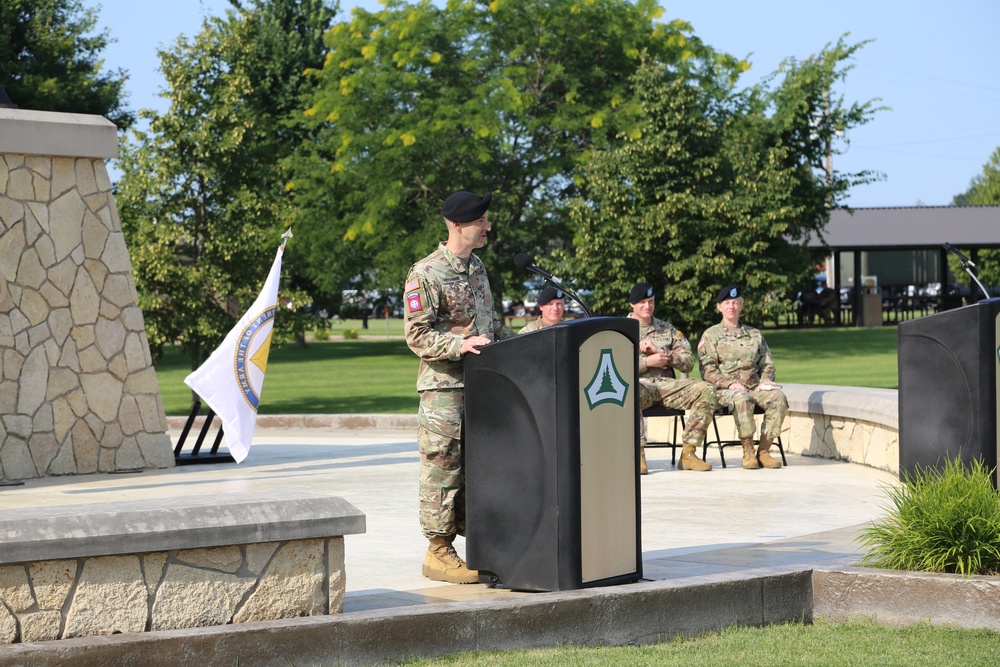 New commander takes charge of Fort McCoy Garrison following 2024 change-of-command ceremony