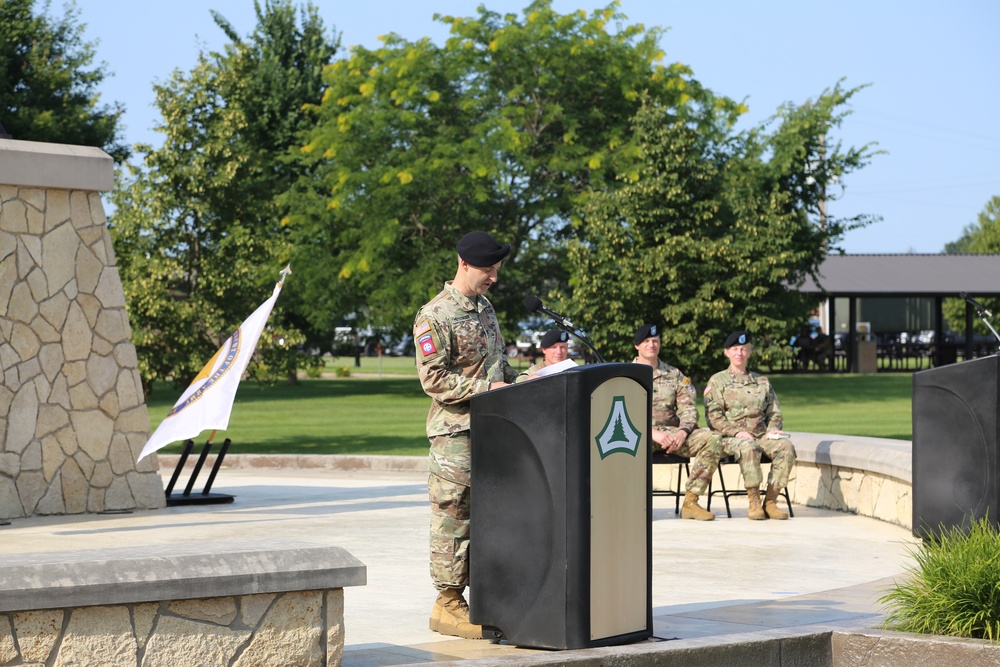 New commander takes charge of Fort McCoy Garrison following 2024 change-of-command ceremony