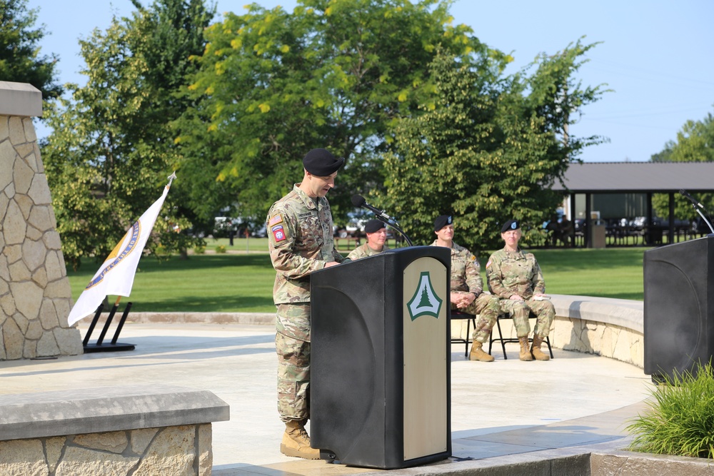 New commander takes charge of Fort McCoy Garrison following 2024 change-of-command ceremony