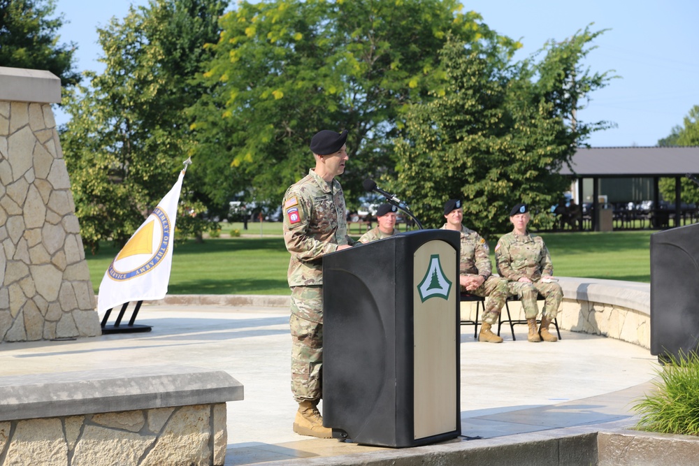 New commander takes charge of Fort McCoy Garrison following 2024 change-of-command ceremony