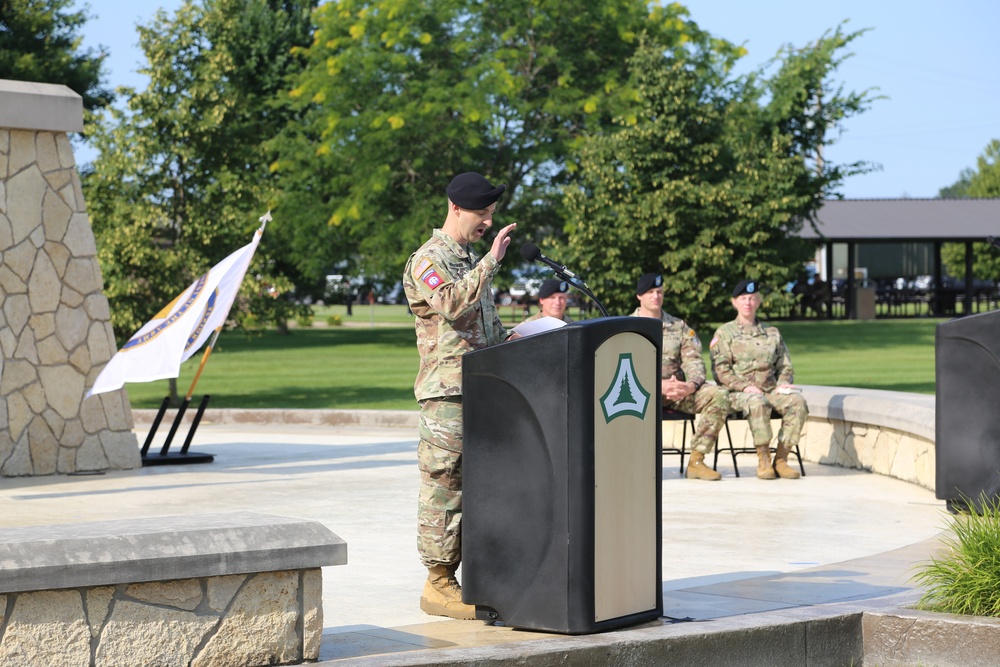 New commander takes charge of Fort McCoy Garrison following 2024 change-of-command ceremony