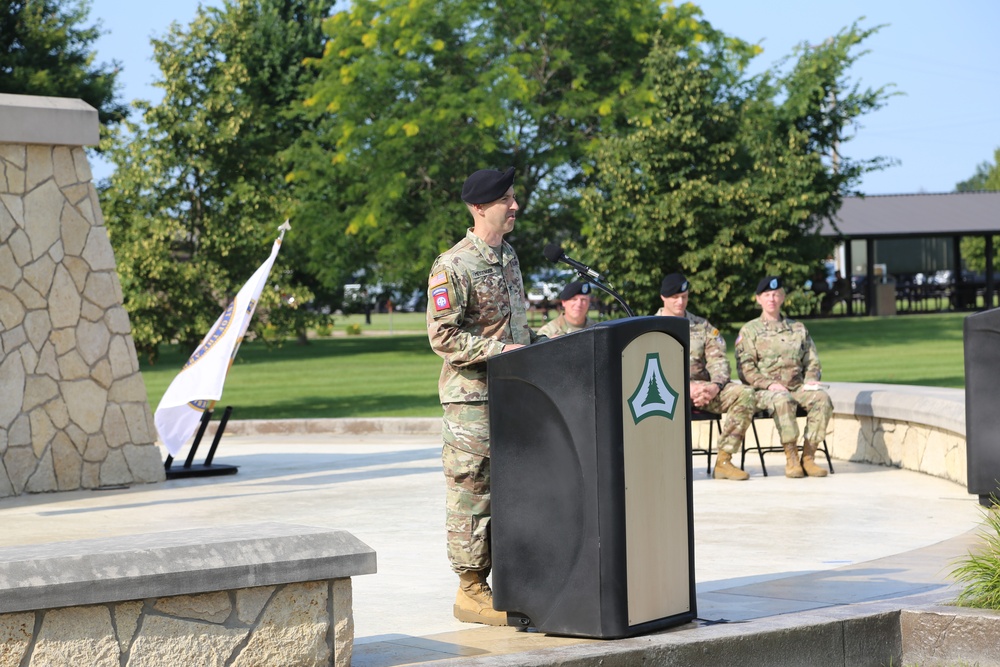 New commander takes charge of Fort McCoy Garrison following 2024 change-of-command ceremony