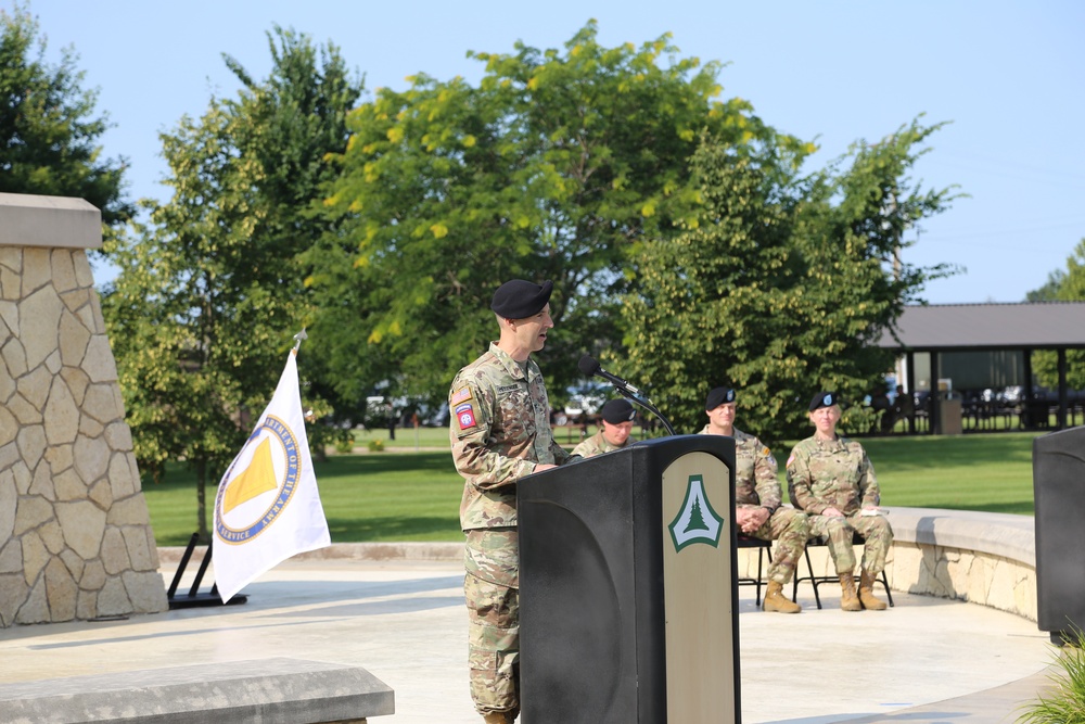 New commander takes charge of Fort McCoy Garrison following 2024 change-of-command ceremony