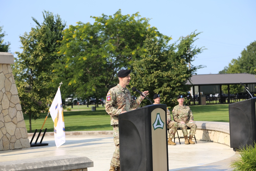 New commander takes charge of Fort McCoy Garrison following 2024 change-of-command ceremony