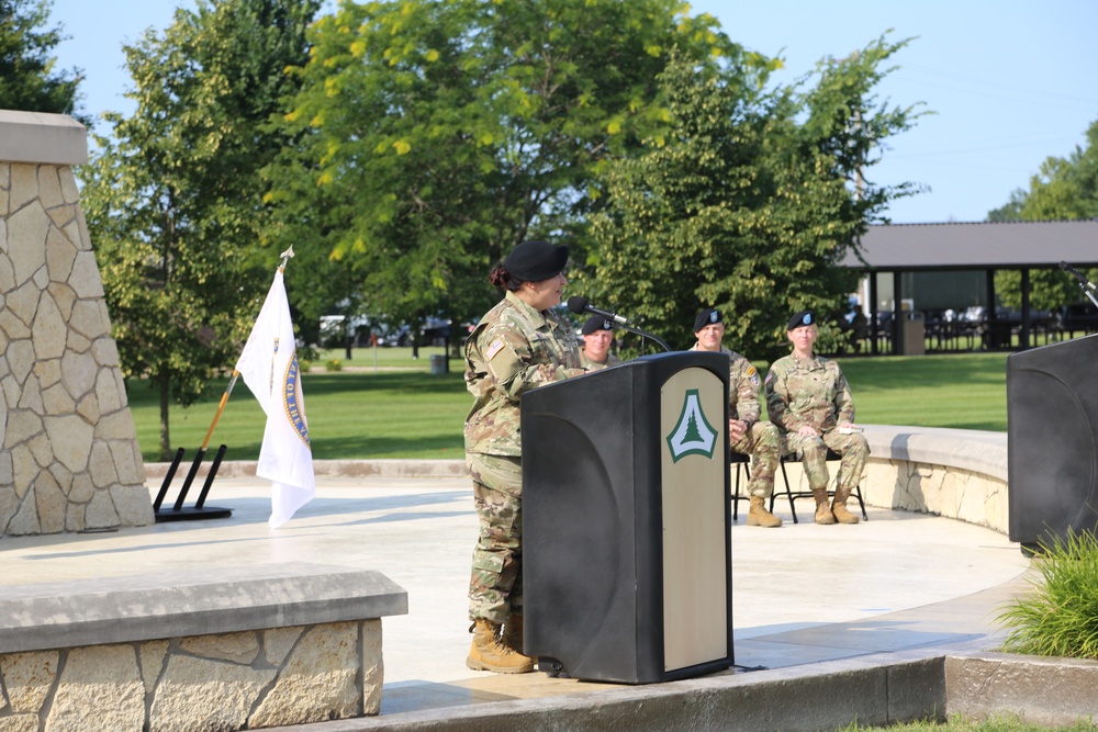 New commander takes charge of Fort McCoy Garrison following 2024 change-of-command ceremony