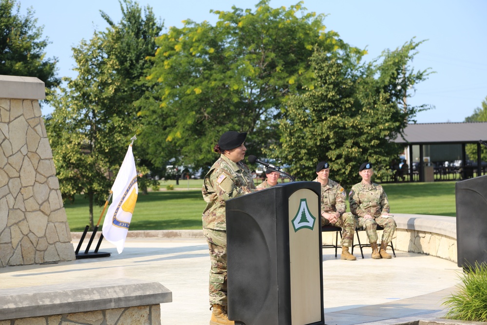 New commander takes charge of Fort McCoy Garrison following 2024 change-of-command ceremony