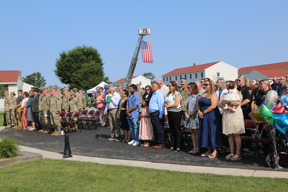 New commander takes charge of Fort McCoy Garrison following 2024 change-of-command ceremony