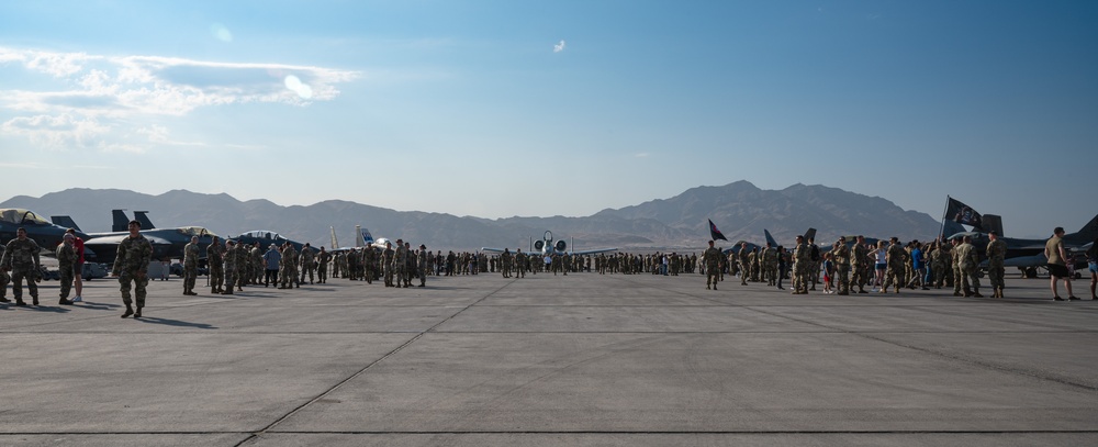 Sin City Showdown during Red Flag 24-3 at Nellis AFB