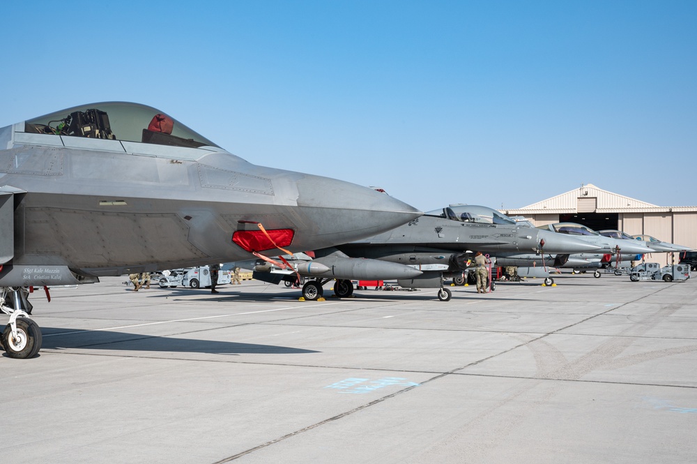 Sin City Showdown during Red Flag 24-3 at Nellis AFB