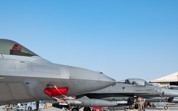 Sin City Showdown during Red Flag 24-3 at Nellis AFB