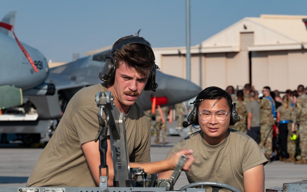 Sin City Showdown during Red Flag 24-3 at Nellis AFB