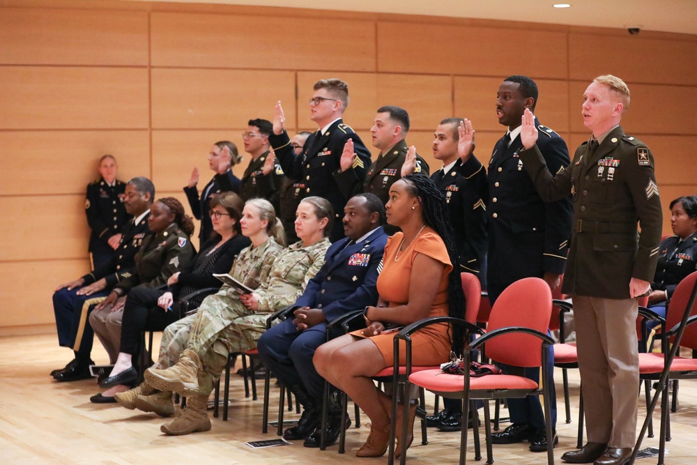 WRAIR ceremony inducts new noncommissioned officers