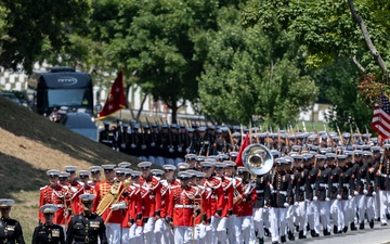 “A Marine’s Marine”: Commandant Gen. Alfred Gray Laid to Rest at ANC