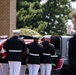 Military Funeral Honors with Funeral Escort are Conducted for Retired 29th Commandant of the Marine Corps Gen. Alfred Gray, Jr.