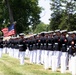 Military Funeral Honors with Funeral Escort are Conducted for Retired 29th Commandant of the Marine Corps Gen. Alfred Gray, Jr.