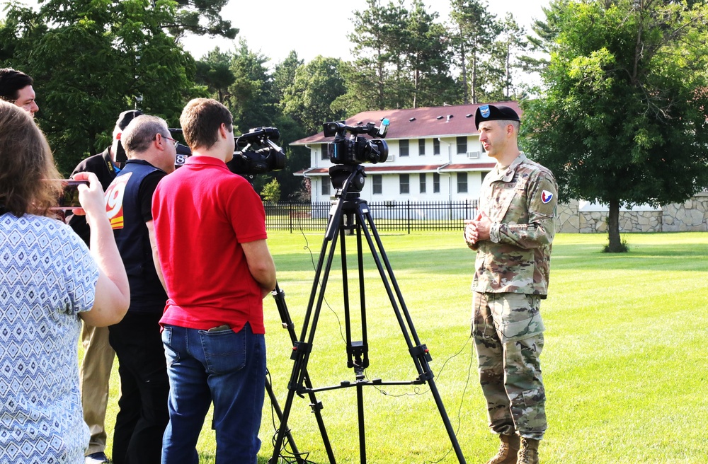 New commander takes charge of Fort McCoy Garrison following 2024 change-of-command ceremony