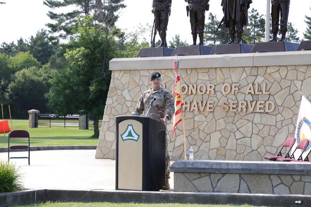 New commander takes charge of Fort McCoy Garrison following 2024 change-of-command ceremony