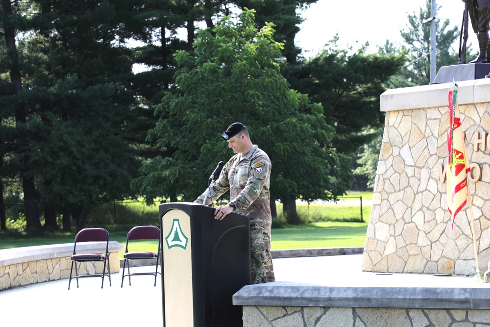 New commander takes charge of Fort McCoy Garrison following 2024 change-of-command ceremony