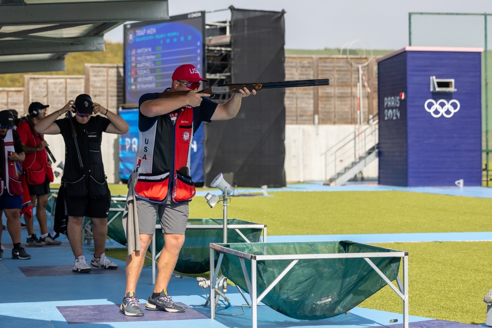 Staff Sgt. Will Hinton Men's Olympic Trap Qualifiers