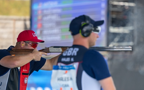 Staff Sgt. Will Hinton Men's Olympic Trap Qualifiers