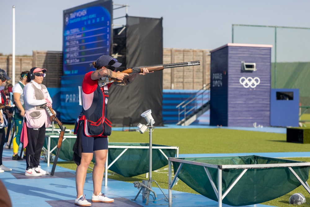 Staff Sgt. Rachel Tozier Women's Olympic Trap Qualifiers