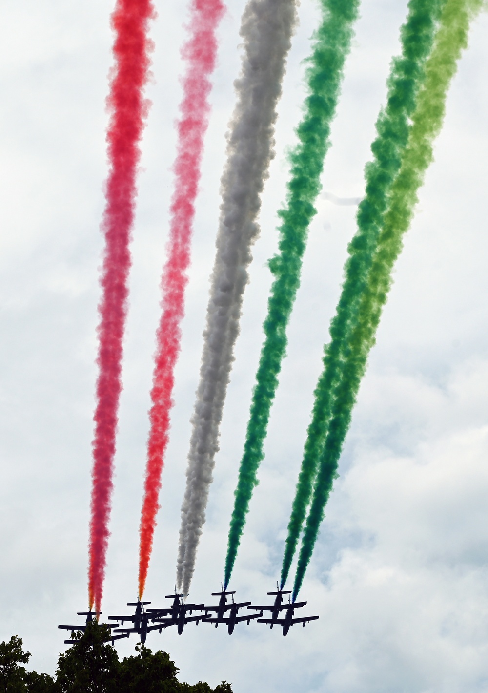 Golden Knights perform at the Milwaukee Air &amp; Sea Show