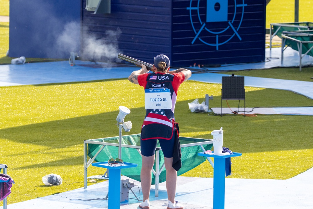 Staff Sgt. Rachel Tozier Women's Olympic Trap Qualifiers