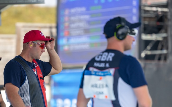 Staff Sgt. Will Hinton Men's Olympic Trap Qualifiers