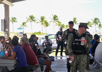 NAS Key West assist U.S. Customs and Boarder Protection with Cuban Migrants