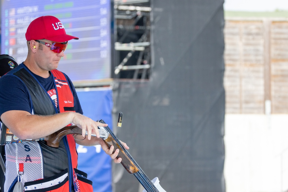 Staff Sgt. Will Hinton Men's Olympic Trap Qualifiers