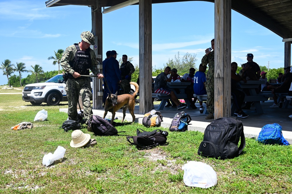 NAS Key West assist U.S. Customs and Boarder Protection with Cuban Migrants