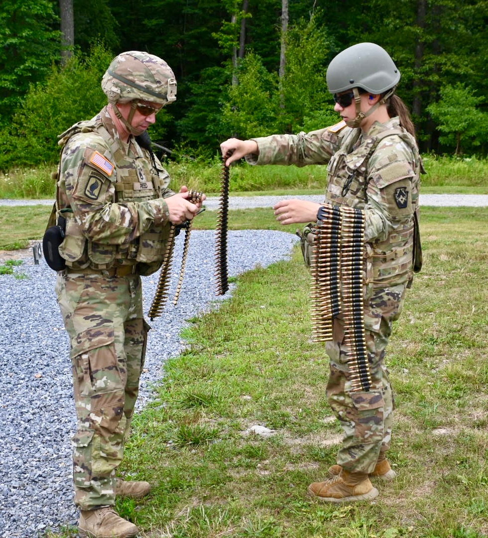 213th RSG at the firing range