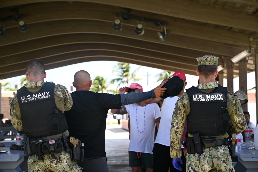 NAS Key West assist U.S. Customs and Boarder Protection with Cuban Migrants