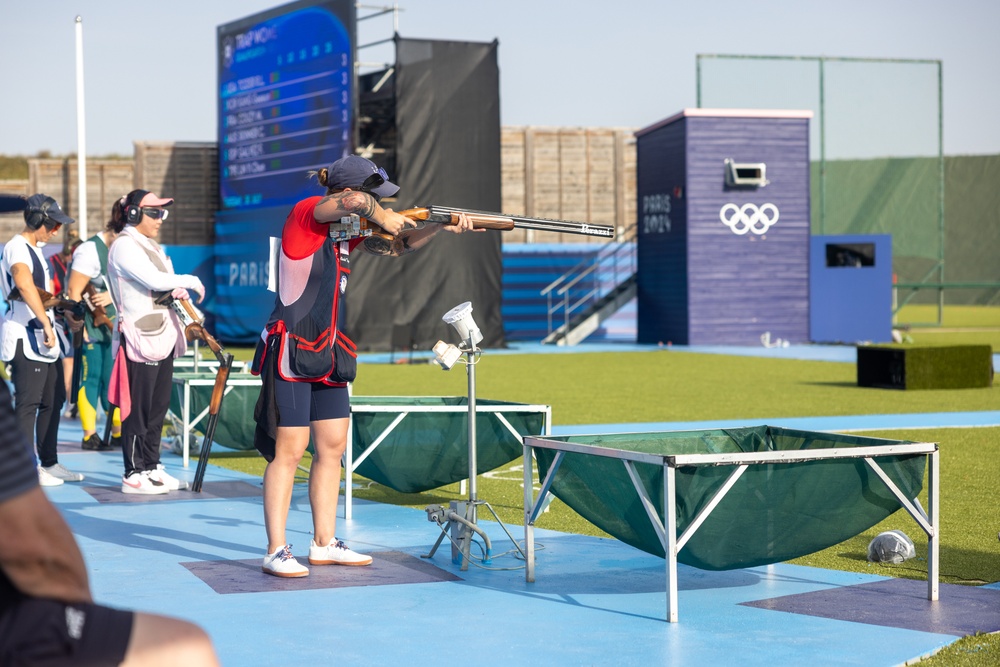 Staff Sgt. Rachel Tozier Women's Olympic Trap Qualifiers