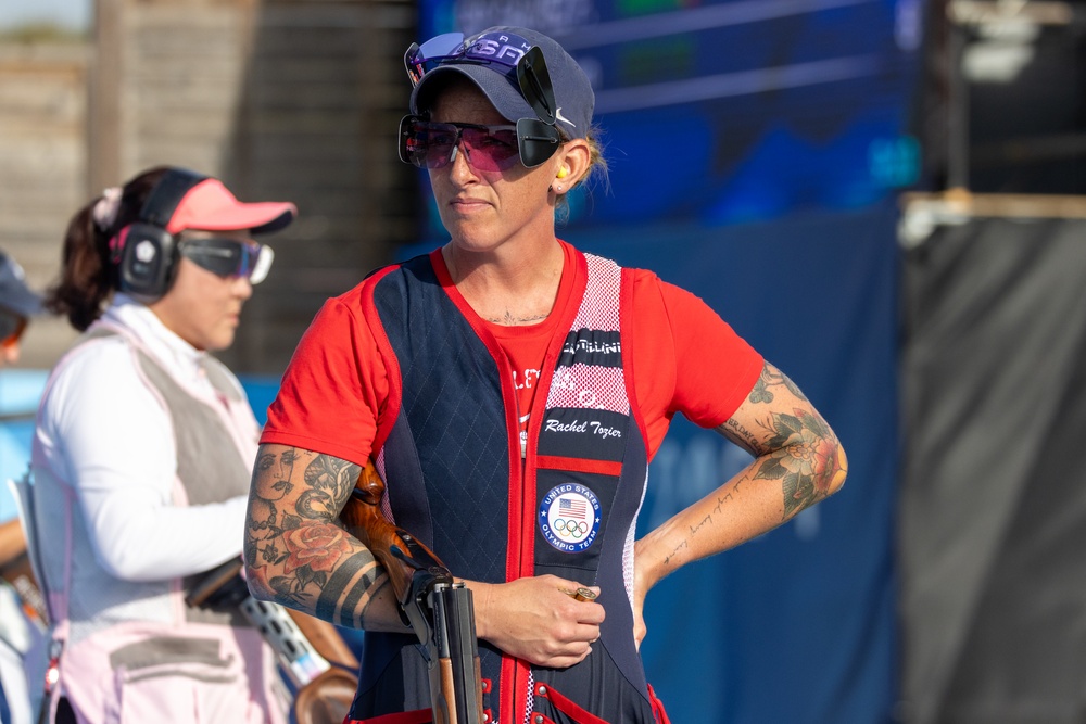 Staff Sgt. Rachel Tozier Women's Olympic Trap Qualifiers