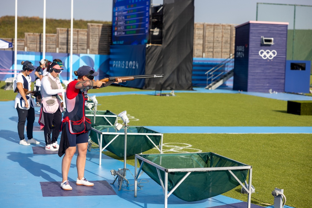 Staff Sgt. Rachel Tozier Women's Olympic Trap Qualifiers
