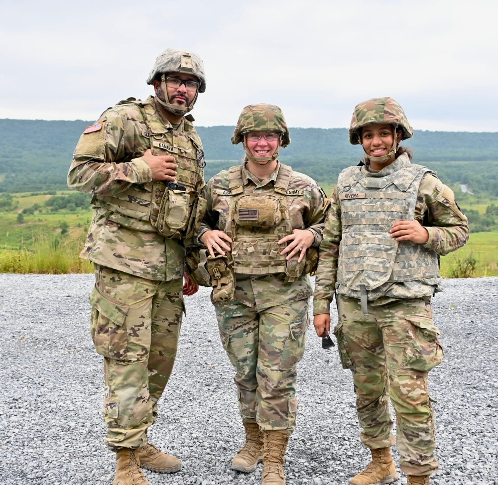 213th RSG at the firing range