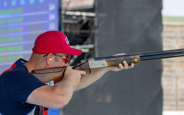 Staff Sgt. Will Hinton Men's Olympic Trap Qualifiers