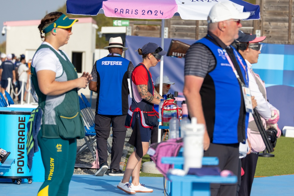 Staff Sgt. Rachel Tozier Women's Olympic Trap Qualifiers