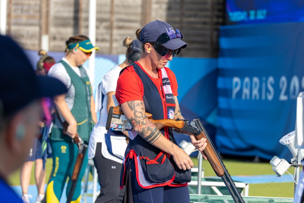 Staff Sgt. Rachel Tozier Women's Olympic Trap Qualifiers