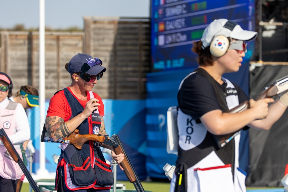 Staff Sgt. Rachel Tozier Women's Olympic Trap Qualifiers