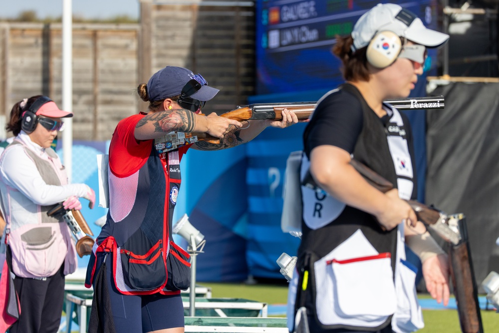 Staff Sgt. Rachel Tozier Women's Olympic Trap Qualifiers