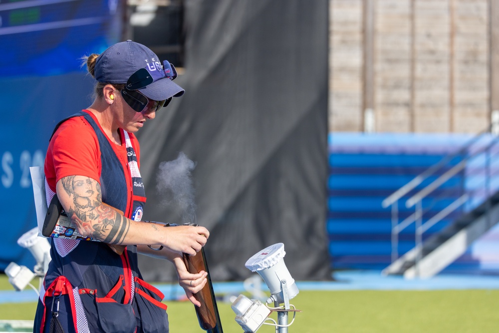 Staff Sgt. Rachel Tozier Women's Olympic Trap Qualifiers