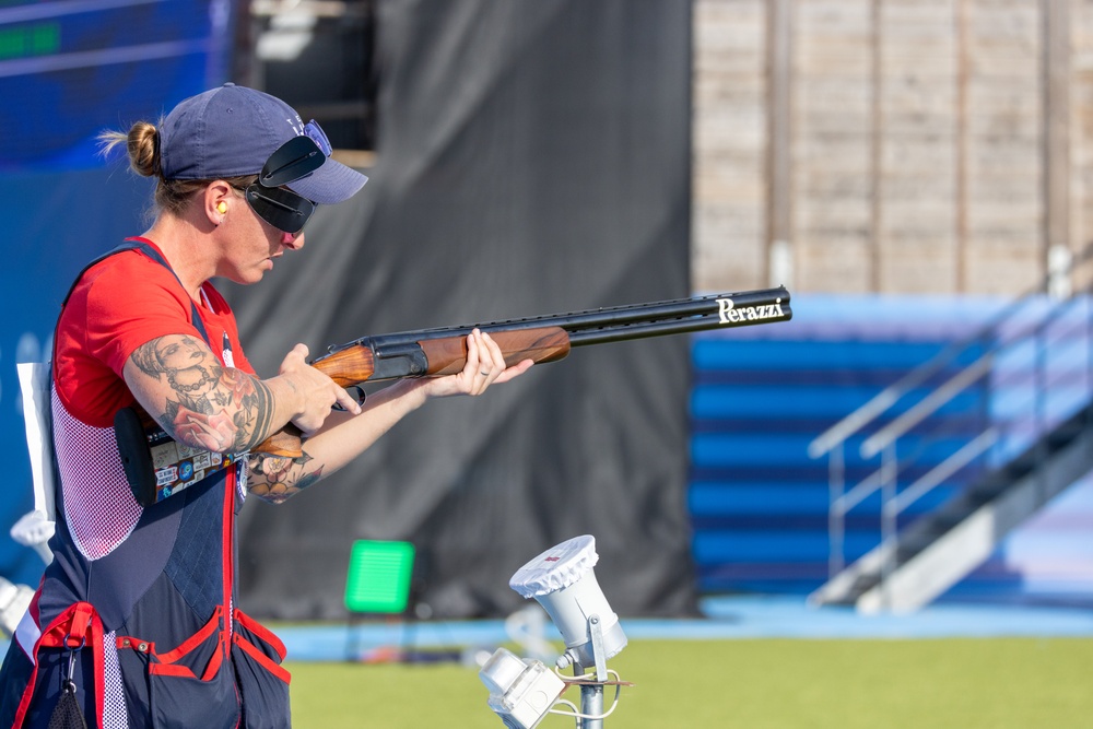 Staff Sgt. Rachel Tozier Women's Olympic Trap Qualifiers