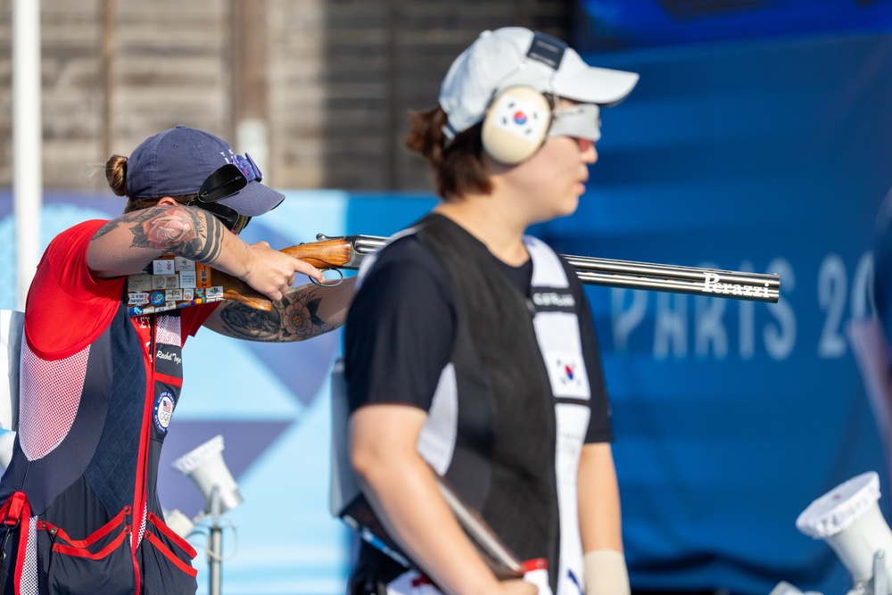 Staff Sgt. Rachel Tozier Women's Olympic Trap Qualifiers