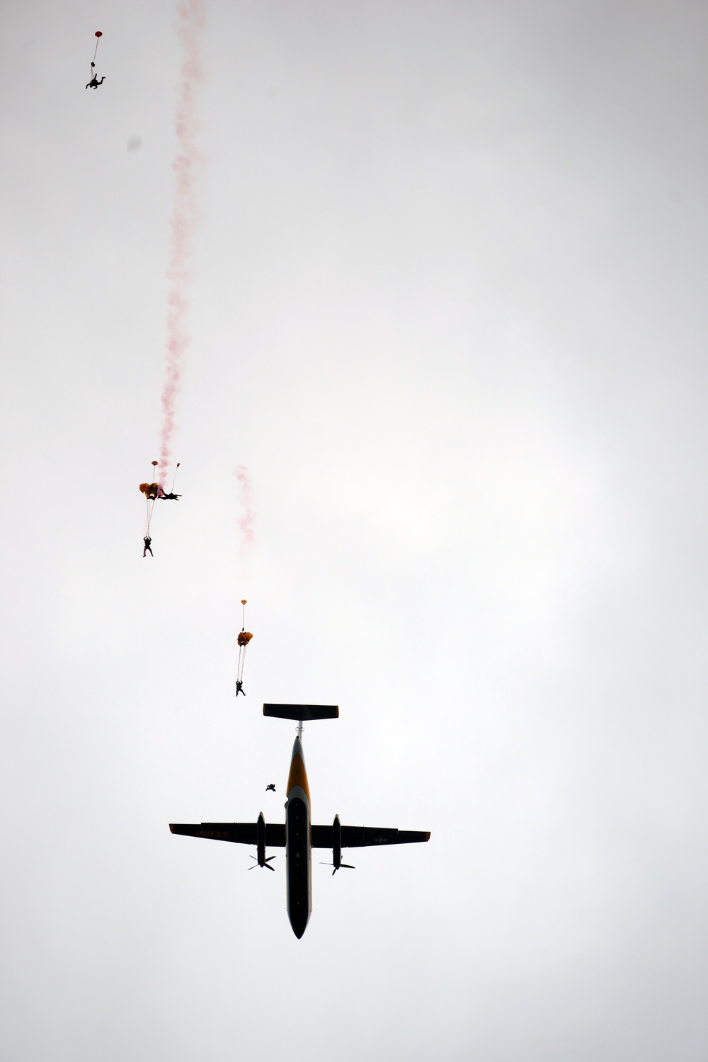 Golden Knights perform at the Milwaukee Air &amp; Sea Show