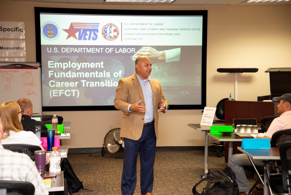 Asst Secretary for Veterans Employment and Training Services TAP Brief