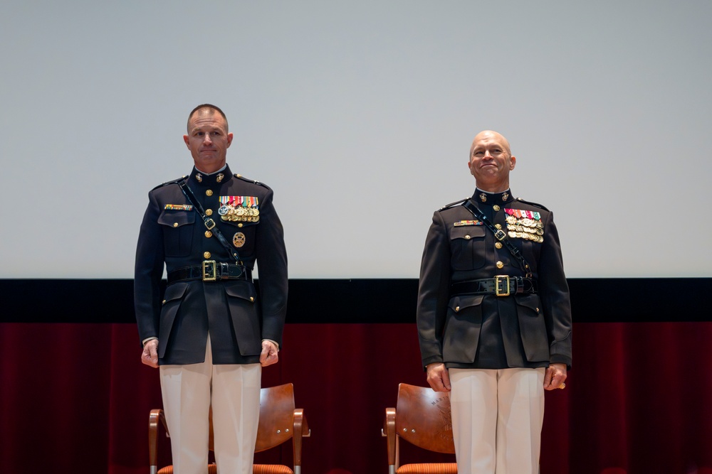 Marine Corps Warfighting Laboratory's Wargaming Division Director Retires from the U.S. Marine Corps