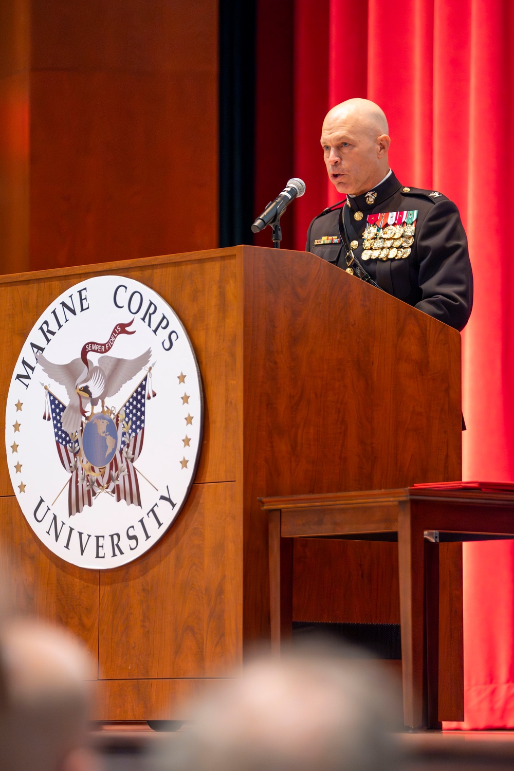 Marine Corps Warfighting Laboratory's Wargaming Division Director Retires from the U.S. Marine Corps