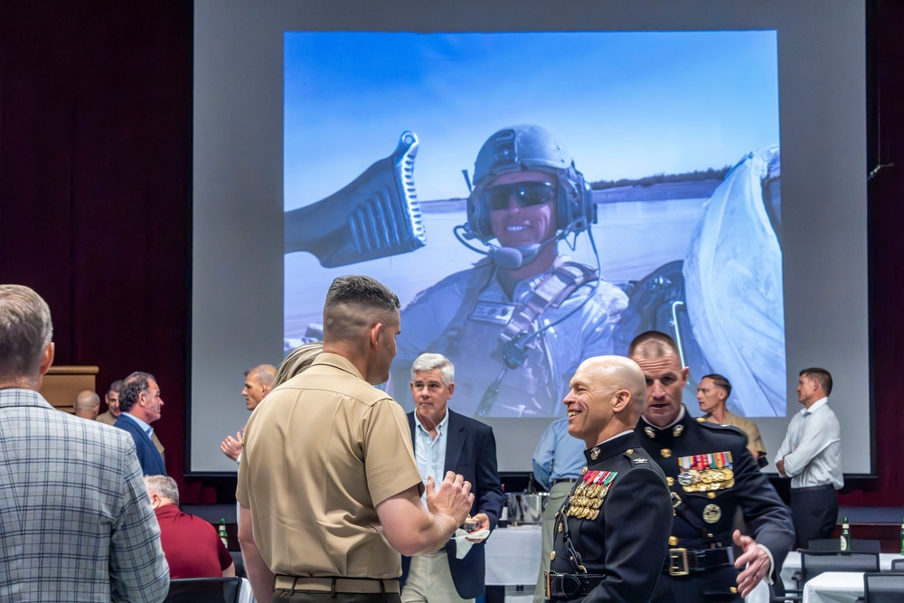 Marine Corps Warfighting Laboratory's Wargaming Division Director Retires from the U.S. Marine Corps